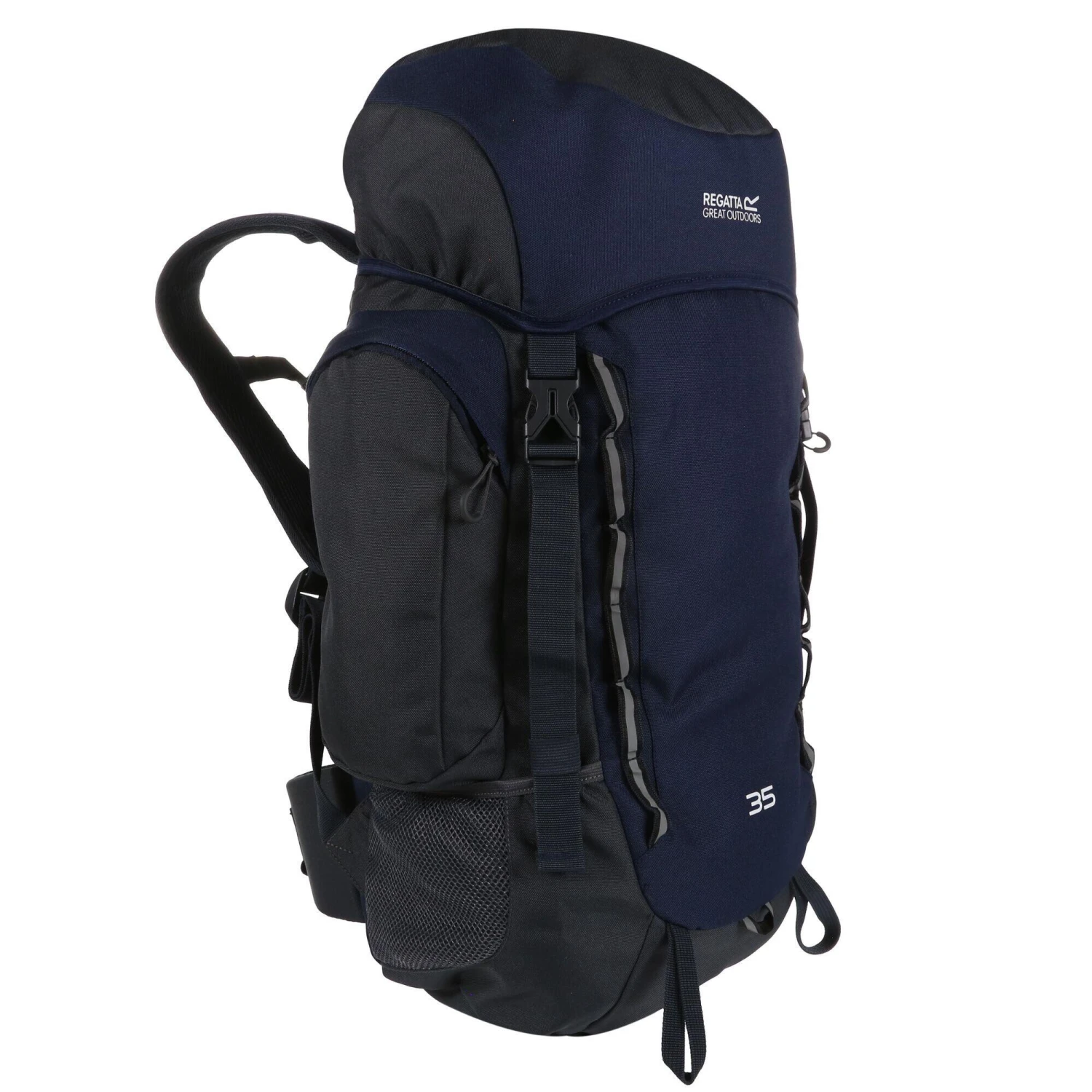 Regatta Highton 45L Backpack (Navy/Ebony) 4 Regatta Highton 45L Backpack (Navy/Ebony) - Image 2