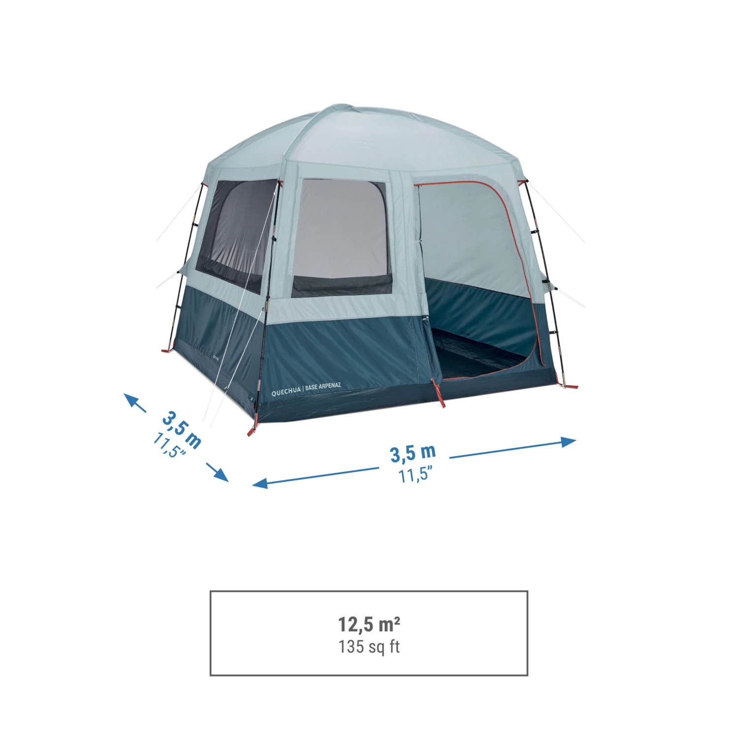 Quechua 6 MAN CAMPING LIVING AREA 5 Quechua 6 MAN CAMPING LIVING AREA - Image 3