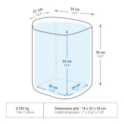 Quechua FLEXIBLE CAMPING COOL BOX - 20L 12 Quechua FLEXIBLE CAMPING COOL BOX - 20L -Outdoor Camping Equipment Store k09ecd588bab244c595b13d92d921877e