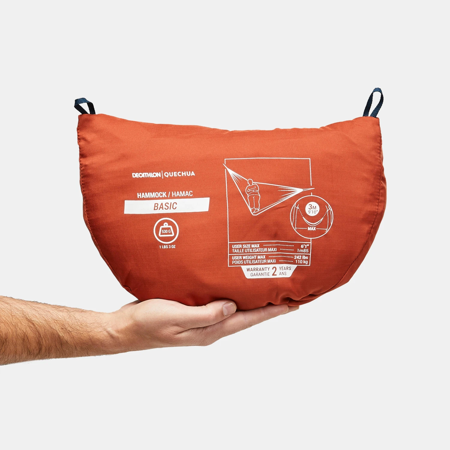 Quechua One-person Hammock - Basic 300 X 150 Cm 12 Quechua One-person Hammock - Basic 300 X 150 Cm - Image 10