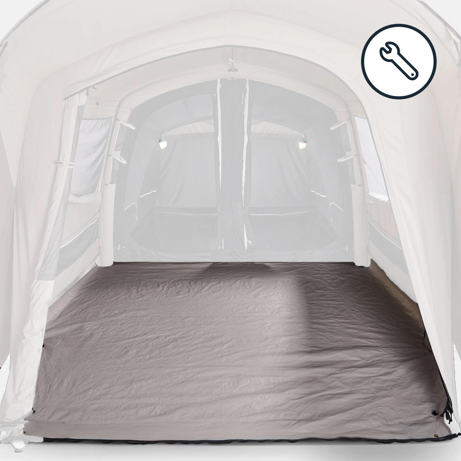 Quechua Groundsheet Air Seconds 4.2 Polycotton Tent Spare Part 3 Quechua Groundsheet Air Seconds 4.2 Polycotton Tent Spare Part