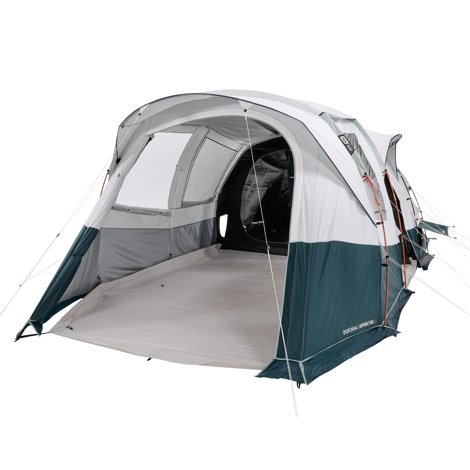Quechua 6 Man Blackout Tent With Poles - Arpenaz 6.3 F&B 3 Quechua 6 Man Blackout Tent With Poles - Arpenaz 6.3 F&B