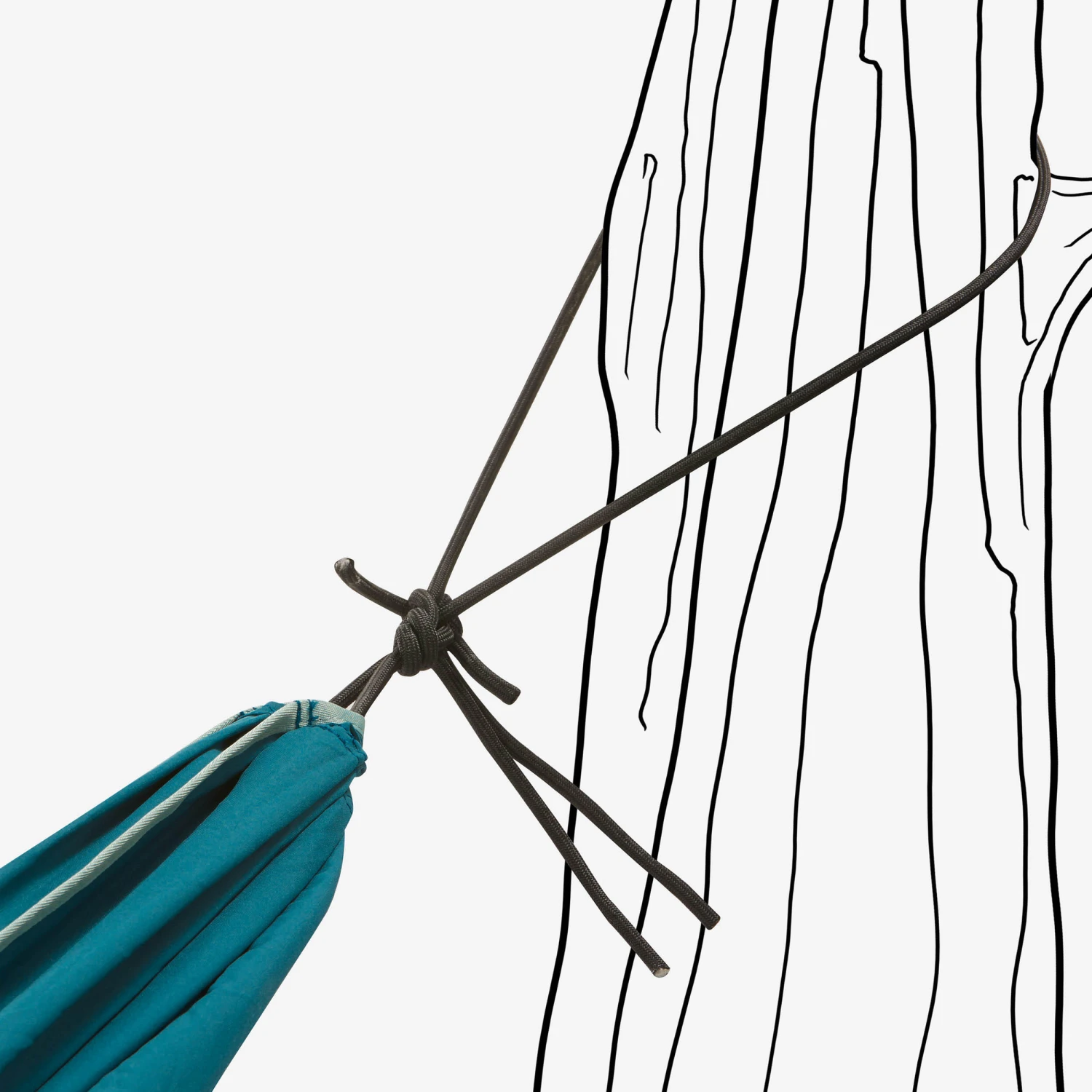 Quechua One-person Hammock - Basic 300 X 150 Cm 6 Quechua One-person Hammock - Basic 300 X 150 Cm - Image 4