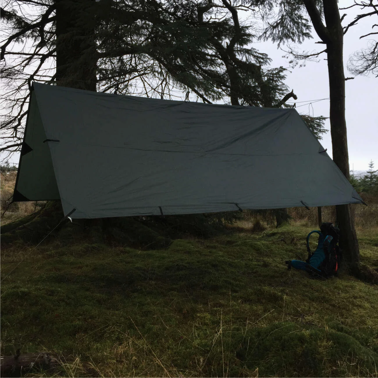 Lomo 4.5m X 3m Bushcraft Tarp 6 Lomo 4.5m X 3m Bushcraft Tarp - Image 4