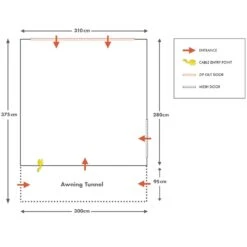 AirTek Kamper Pro 1 Inflatable Drive Away Awning -Outdoor Camping Equipment Store k5bf094cd440979174ac9efca3b52b8dc