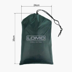 Lomo 4.5m X 3m Bushcraft Tarp 12 Lomo 4.5m X 3m Bushcraft Tarp -Outdoor Camping Equipment Store k7678e79ecde25af98170a502c4eedefd