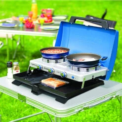Campingaz Xcelerate 400 ST Double Burner & Toaster Portable Camping Stove -Outdoor Camping Equipment Store k7ce1e0d02f3000666b3c1868e4b94478