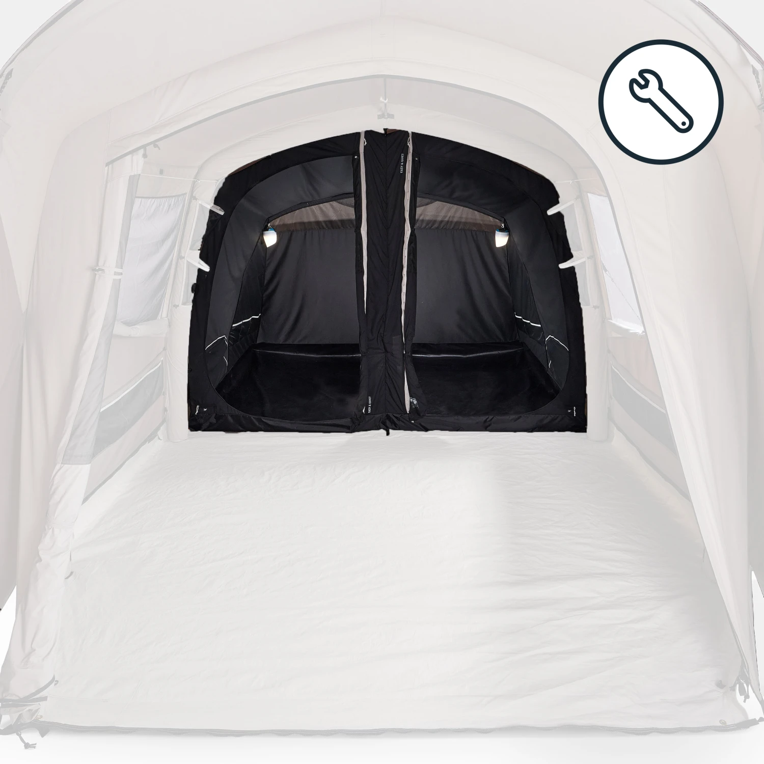 Quechua BEDROOM - SPARE PART FOR THE AIR SECONDS 4.2 POLYCOTTON TENT 3 Quechua BEDROOM - SPARE PART FOR THE AIR SECONDS 4.2 POLYCOTTON TENT