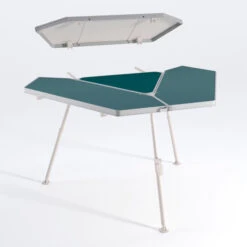 Quechua Hexagonal And Sociable Camping Table - 6 Person -Outdoor Camping Equipment Store k84895e3b21d328f468b4c62be88abf9c