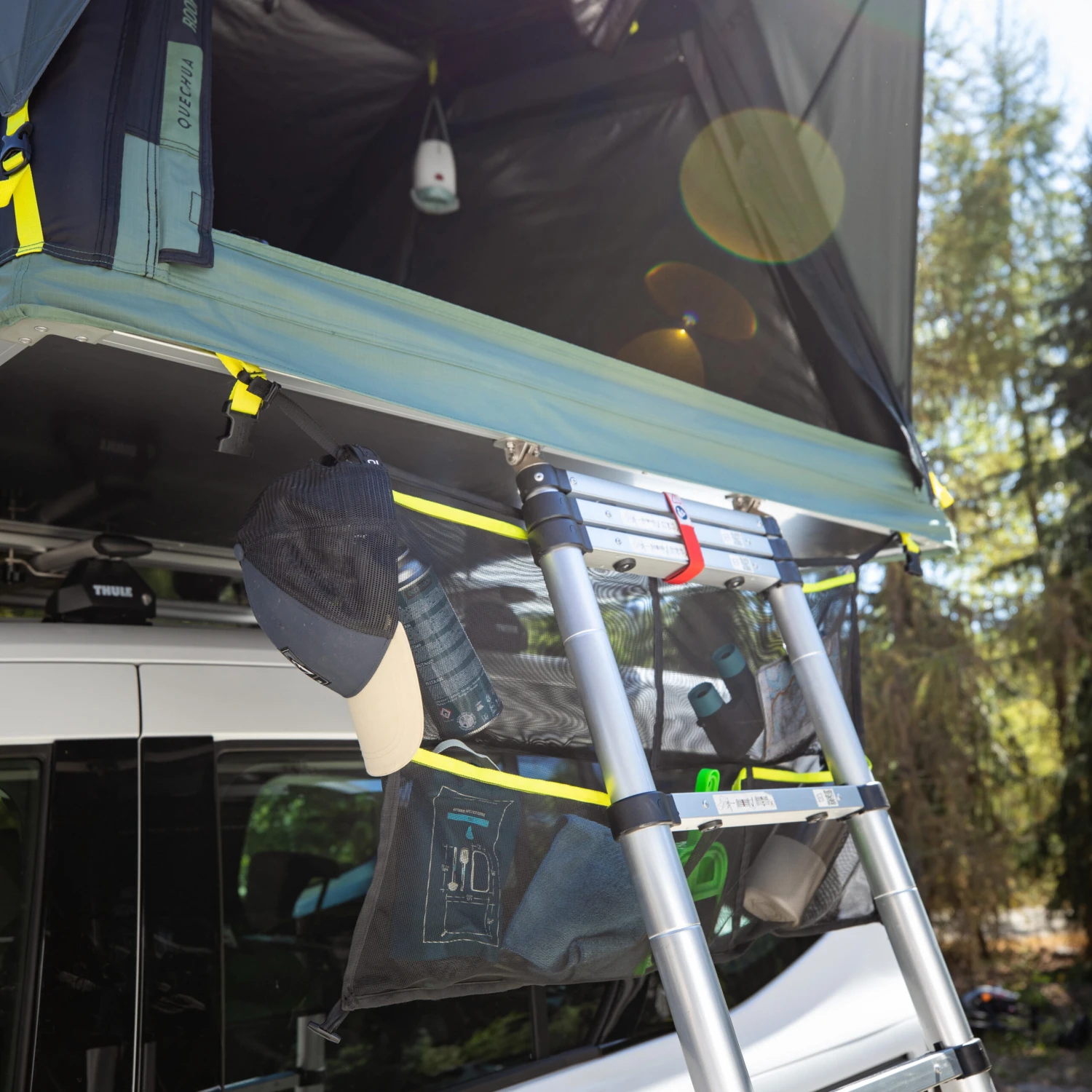 Quechua INFLATABLE ROOF TENT MH900 FRESH & BLACK 2 PERSON 11 Quechua INFLATABLE ROOF TENT MH900 FRESH & BLACK 2 PERSON - Image 9