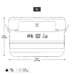Riverside 7L Touring Waterproof Handlebar Bag IPX4 13 Riverside 7L Touring Waterproof Handlebar Bag IPX4 -Outdoor Camping Equipment Store kb53f1c3ede1061faf08604e0d63fb46d