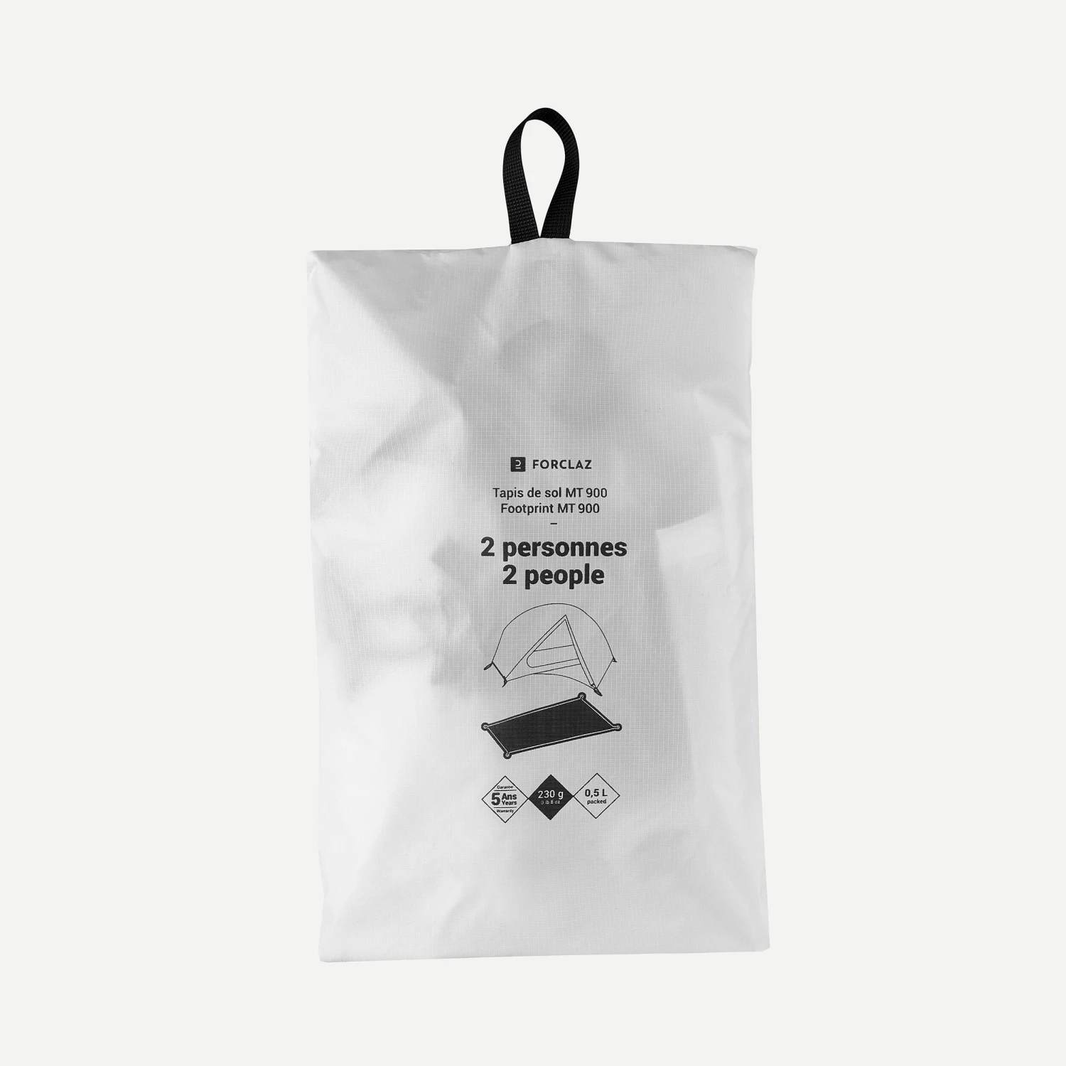 Groundsheet MT900 For 2 Person Tent - Minimal Editions - Undyed 5 Groundsheet MT900 For 2 Person Tent - Minimal Editions - Undyed - Image 3