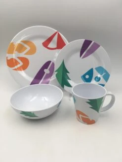 OLPRO Spring Bay Melamine Set (8 Piece) 11 OLPRO Spring Bay Melamine Set (8 Piece) -Outdoor Camping Equipment Store kcc00a7102b36445fc7be9cbd3c7cc0a6 1