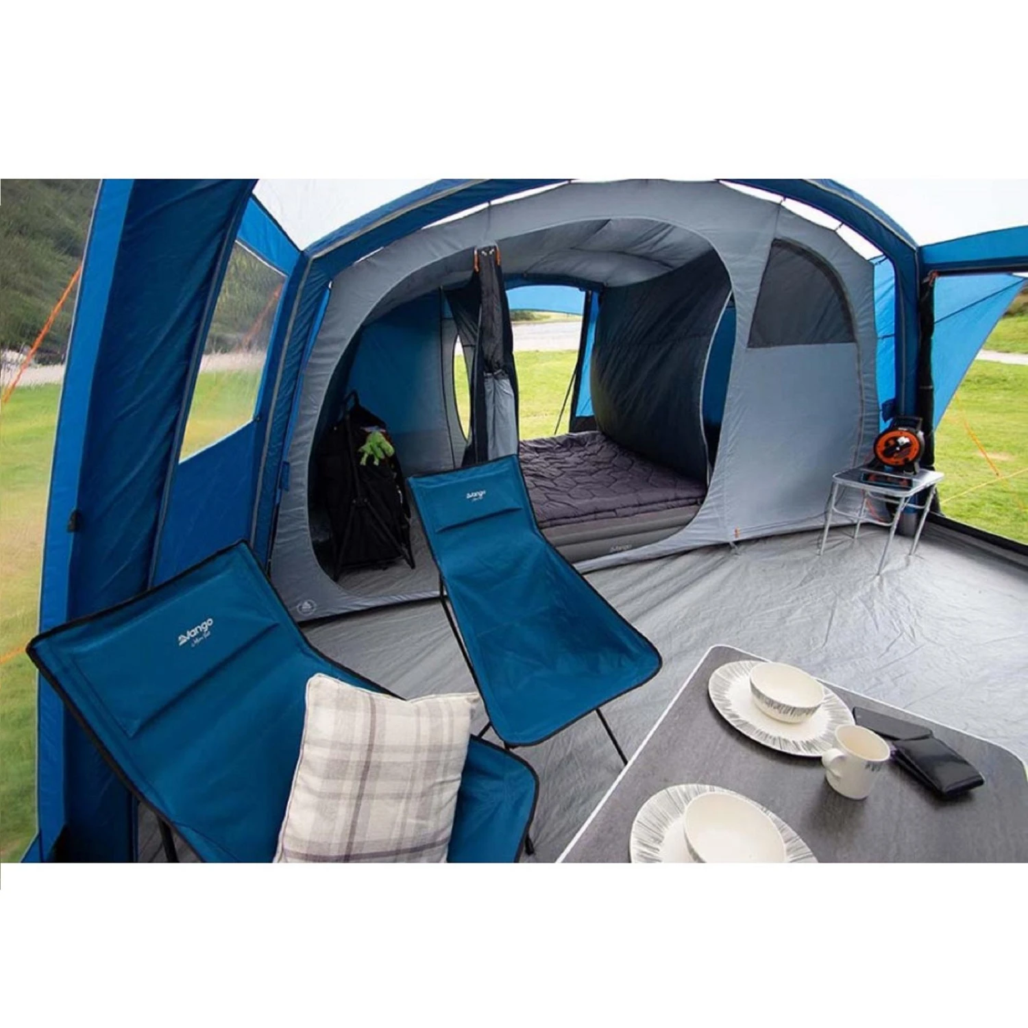 Vango Micro Tall Camping Chair - Blue 5 Vango Micro Tall Camping Chair - Blue - Image 3