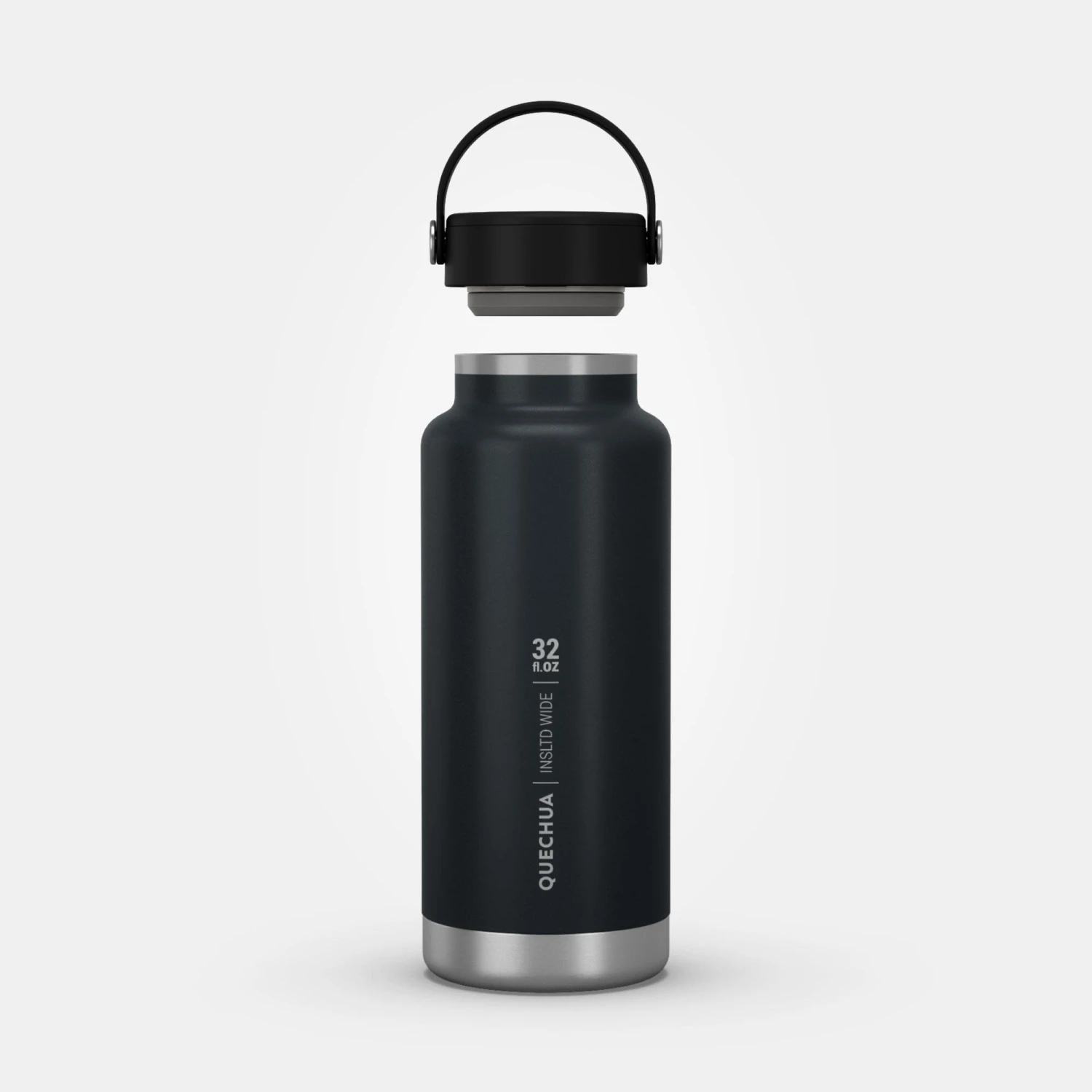Quechua Isothermal Water Bottle MH100 (stainless Steel Double 4 Quechua Isothermal Water Bottle MH100 (stainless Steel Double - Image 2