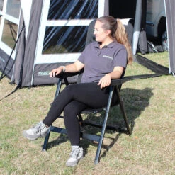 Turin Alu Air Mesh Chair QDF Black -Outdoor Camping Equipment Store kda06d8511aa876db77ba51b0d08eceb2