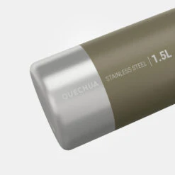 Quechua Stainless Steel Hiking Flask With Screw Cap MH100 1.5 L Khaki 14 Quechua Stainless Steel Hiking Flask With Screw Cap MH100 1.5 L Khaki -Outdoor Camping Equipment Store ke00fb3c1718e1f1884a8d1ed33b7a366