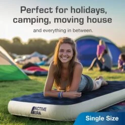Single Camping Air Bed – Navy/White 14 Single Camping Air Bed – Navy/White -Outdoor Camping Equipment Store ke0160c9288cb4396f815e970710f66df