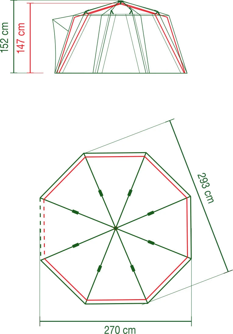 Coleman OctaGo Tent 4 Coleman OctaGo Tent - Image 2