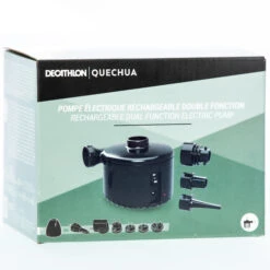 Quechua COMPACT ELECTRICAL PUMP FOR CAMPING - RECHARGEABLE USING MAINS POWER -Outdoor Camping Equipment Store kf3a1ec21de383b3e388bb75515a98907